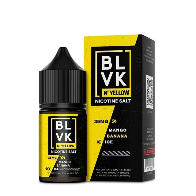 MANGO BANANA ICE - BLVK FUSION SALTS - 30ML