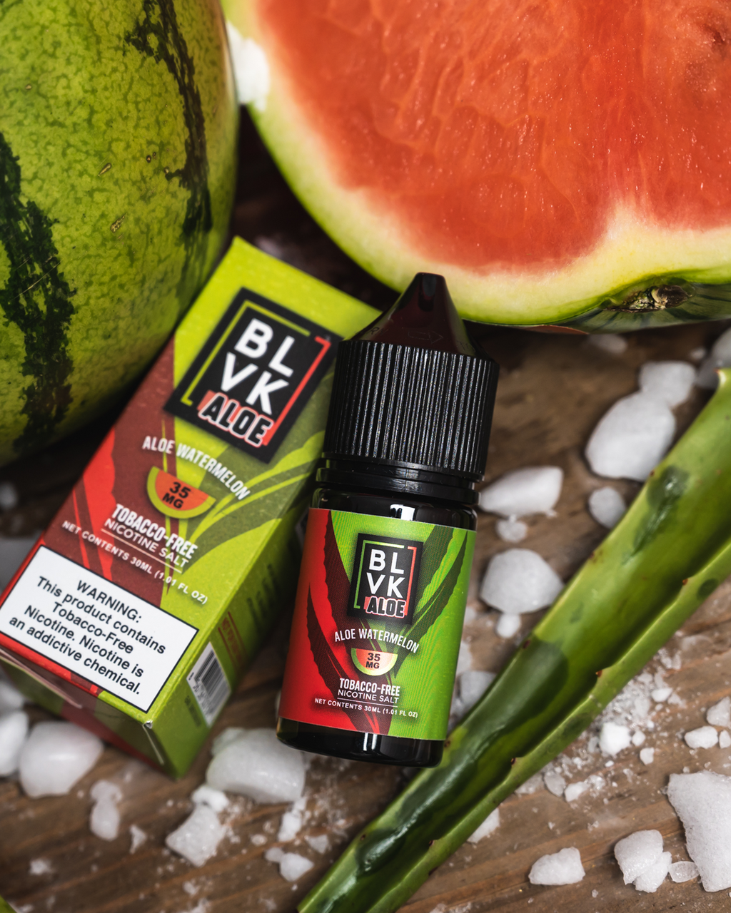 ALOE WATERMELON - BLVK ALOE SALTS - 30ML