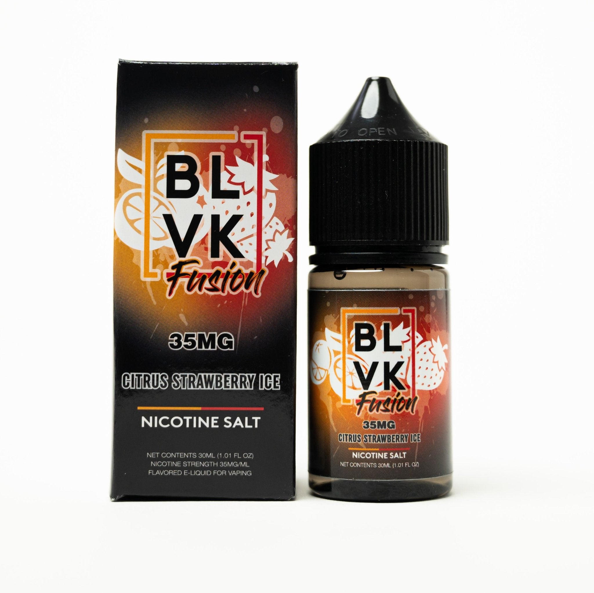CITRUS STRAWBERRY ICE - BLVK FUSION SALTS - 30ML