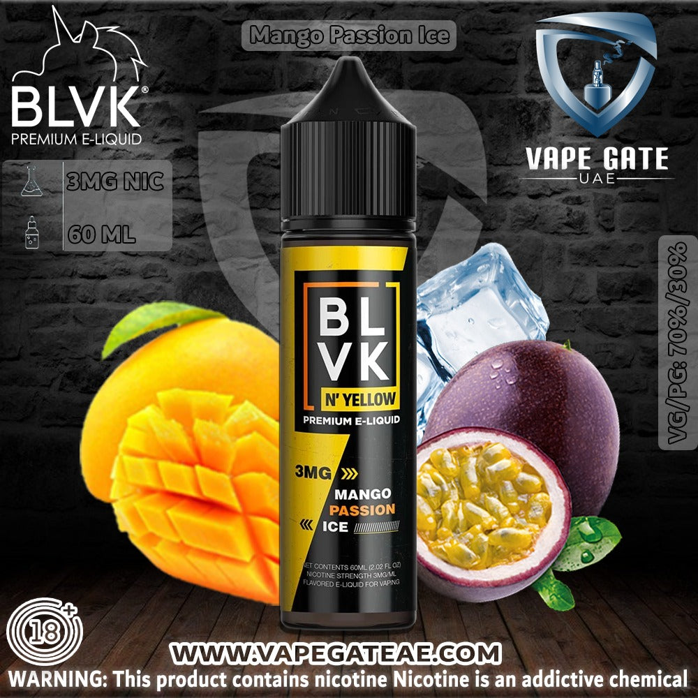 Mango Passion Ice 60ML - BLVK Unicorn E-Liquid