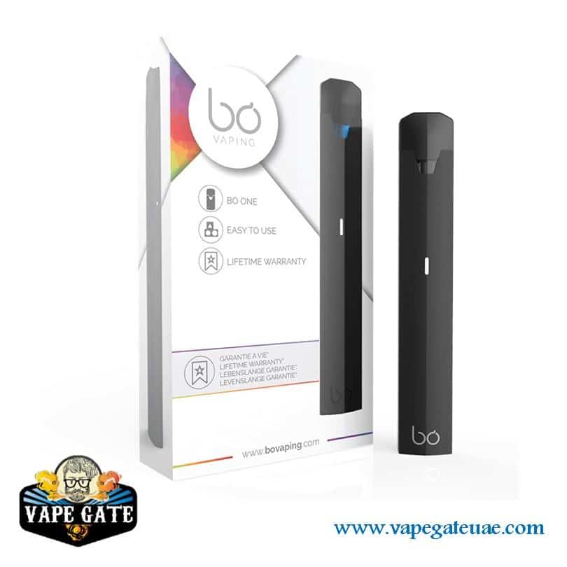 BO One Black Soft Touch Vaporizer Starter Kit