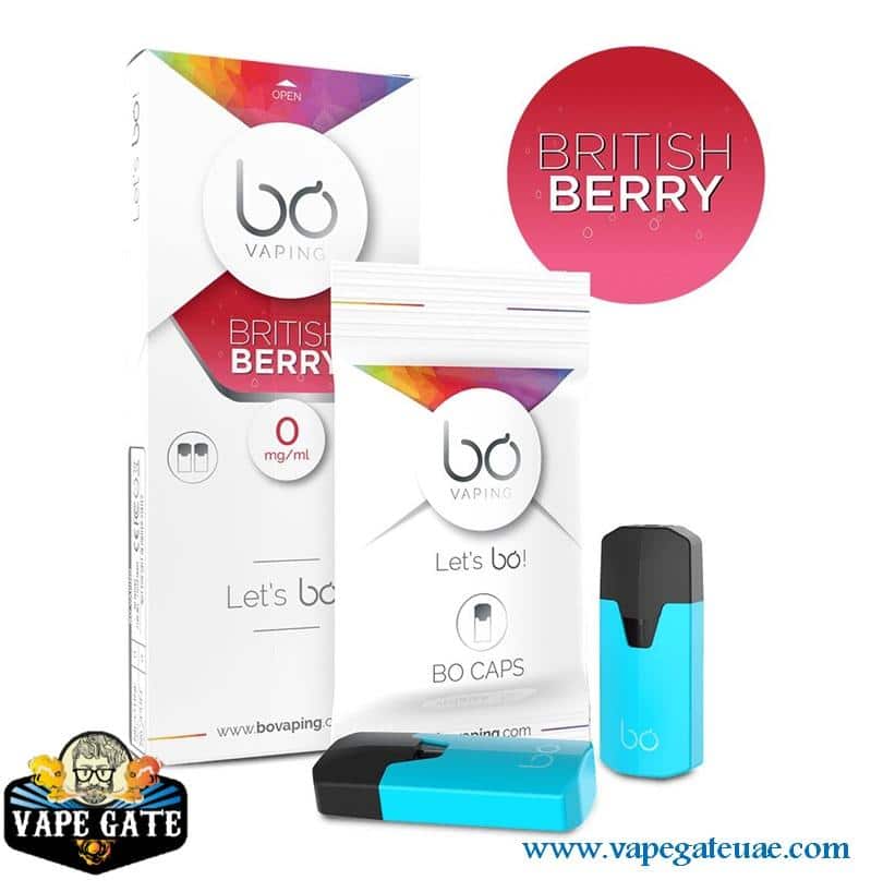 BO Caps Pods British Berry by BO Vaping