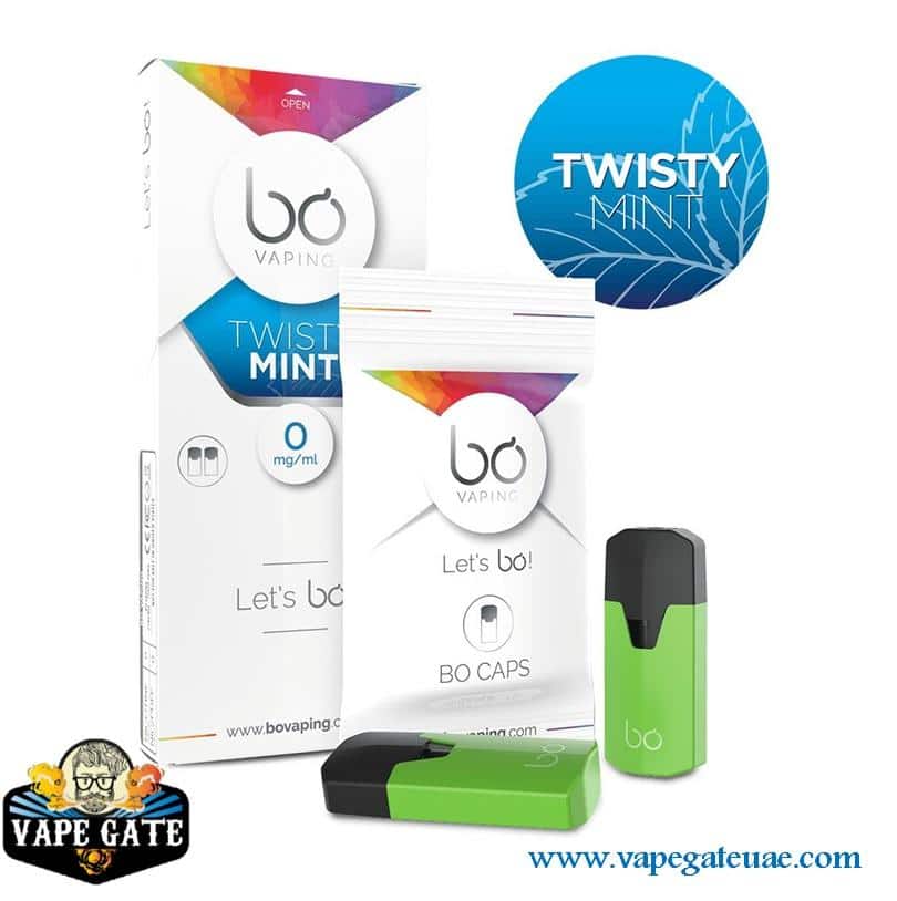 BO Caps Pods Twisty Mint by BO Vaping