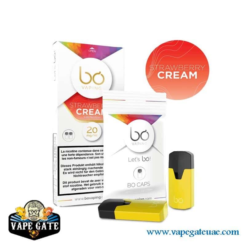 BO Caps Pods Strawberry Cream by BO Vaping