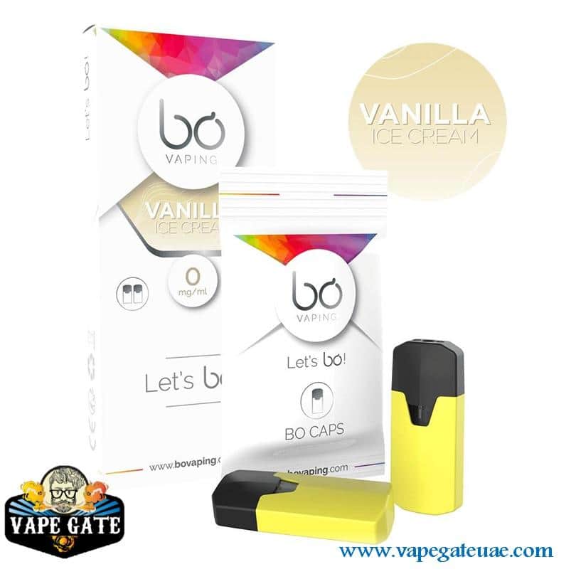 BO Caps Pods Vanilla Ice Cream by BO Vaping