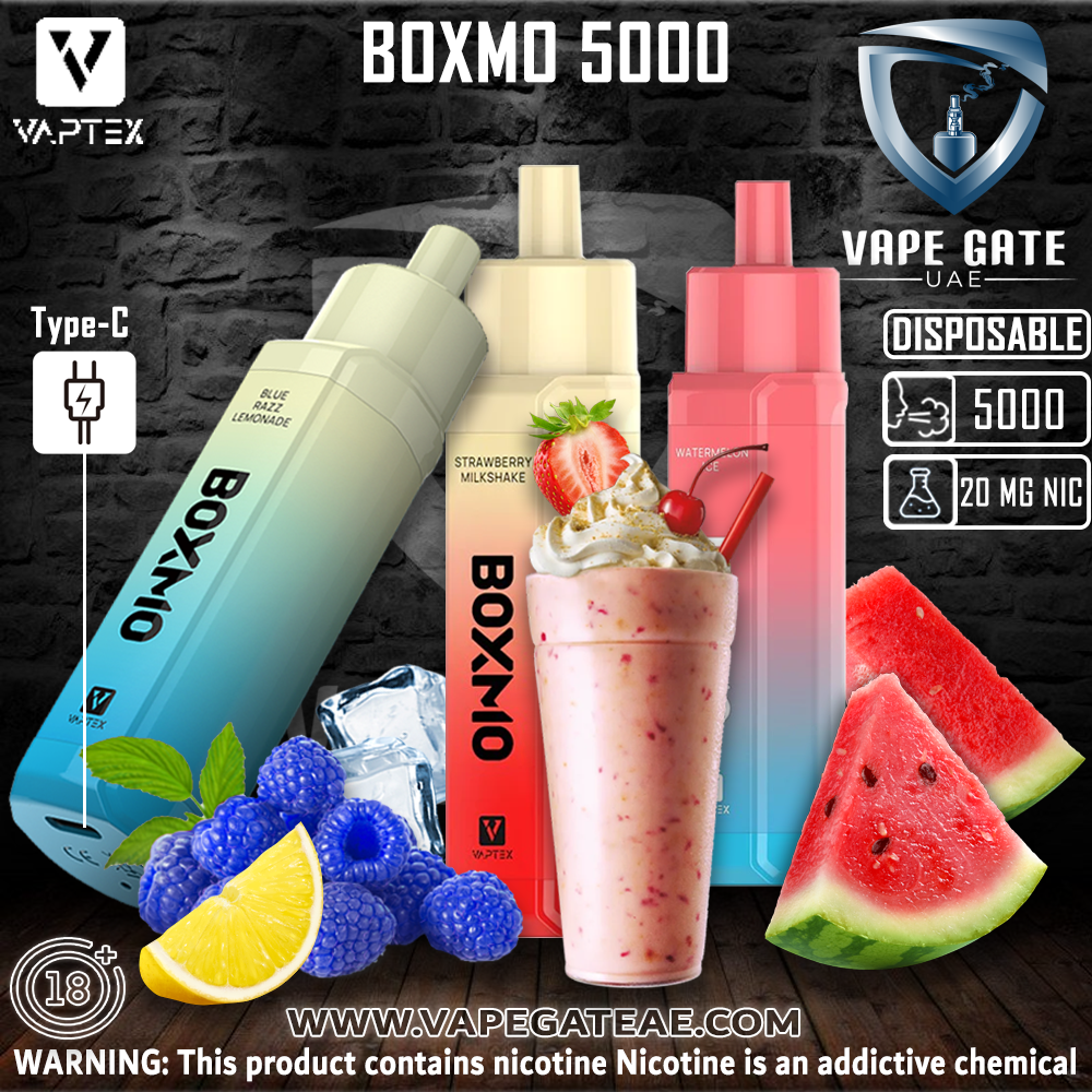 BOXMO 5000 PUFFS DISPOSABLE VAPE (650MAH)