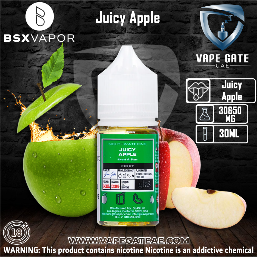 Basix Series Juicy Apple 30ml Saltnic