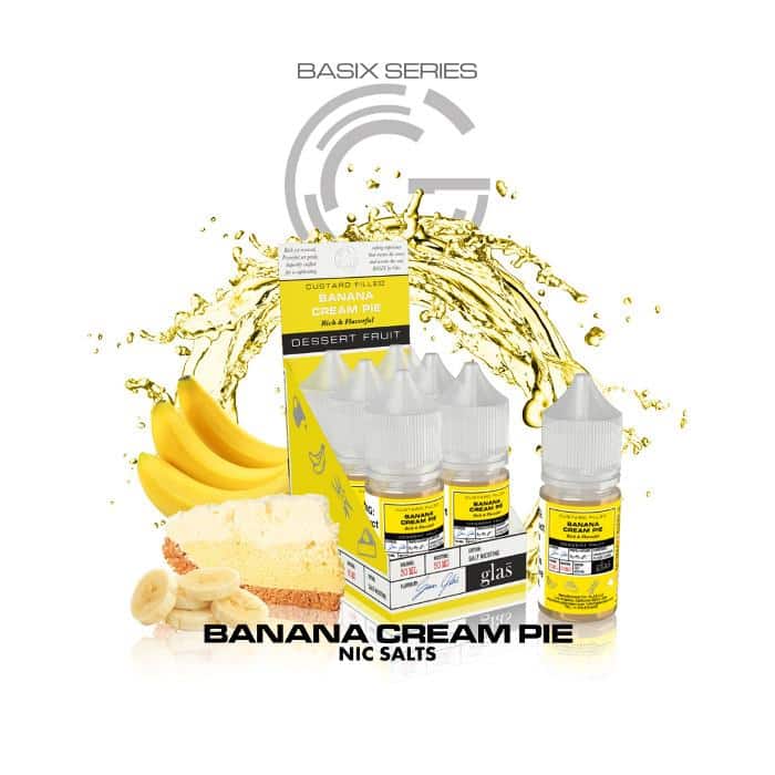 Basix Series Banana Cream Pie 30ml Saltnic