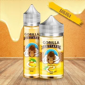 Gorilla Custard Banana E Liquid by E&B Flavor
