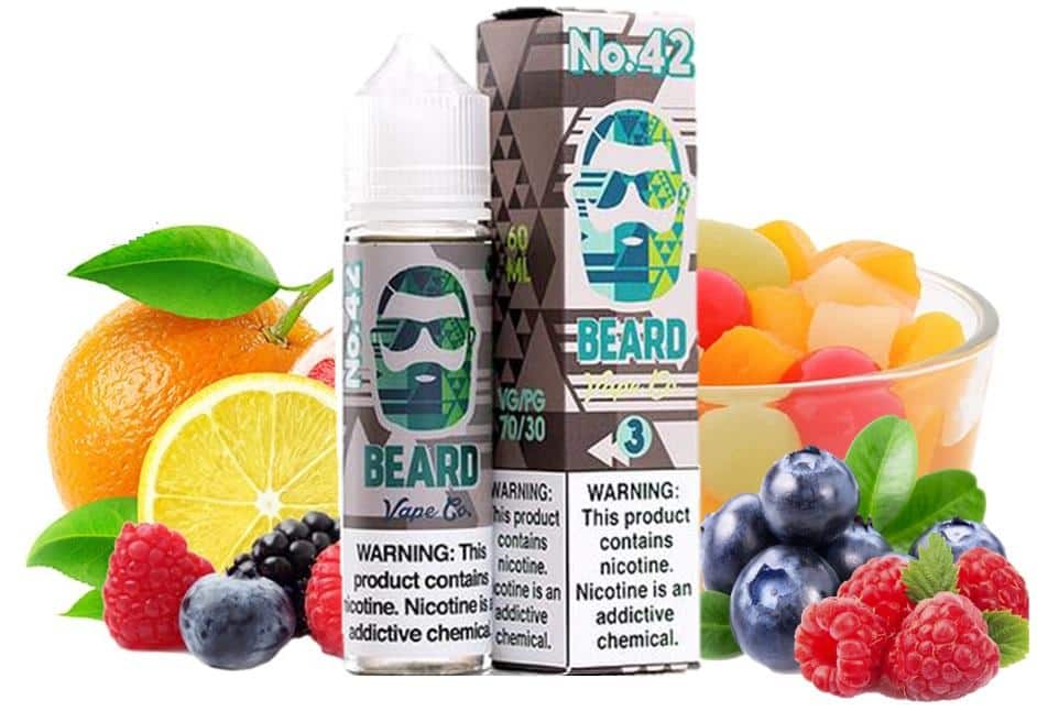 No. 42 60ml E liquid by Beard Vape Co