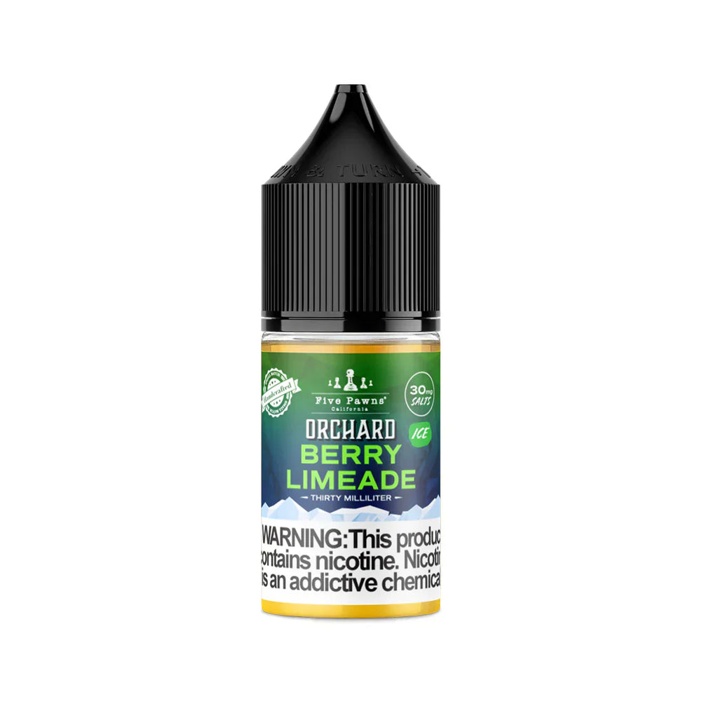 BERRY LIMEADE ICE - ORCHARD BLEND FRUIT SALTNIC BY FIVE PAWNS