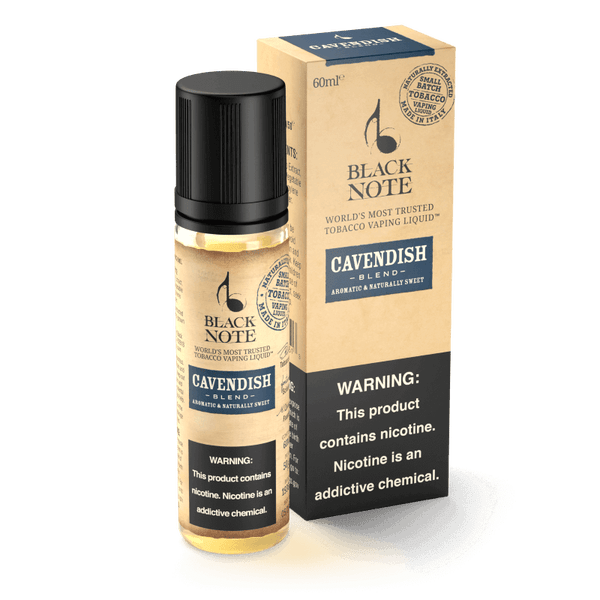 Black Note Cavendish Blend Vape E-Liquid 60ML