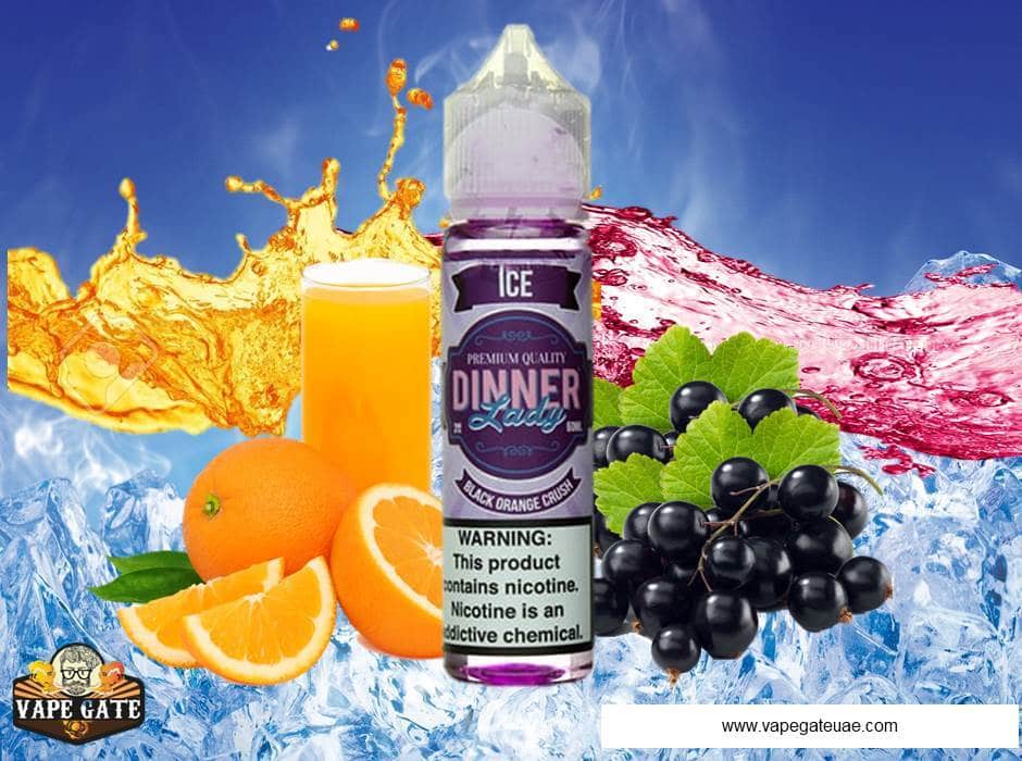 Black Orange Crush Ice - Dinner Lady