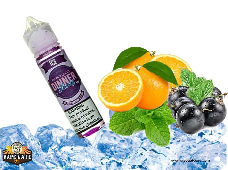 Black Orange Crush Ice - Dinner Lady