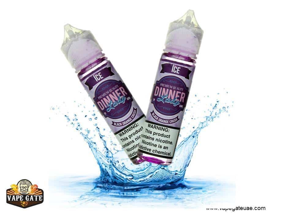 Black Orange Crush Ice - Dinner Lady