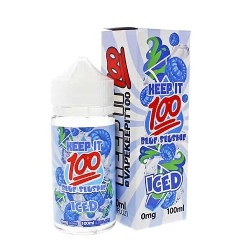 Blue Slushie Ice E Liquid by Keep It 100