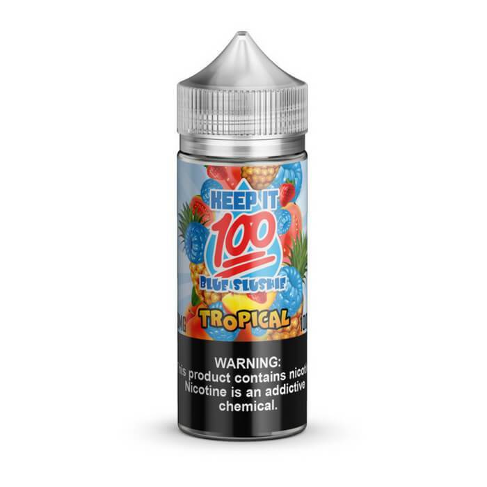 Blue Slushie Tropical E Liquid by Keep It 100