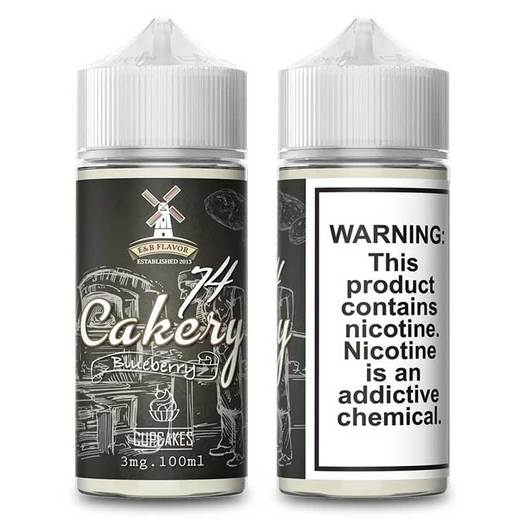 74 Cakery - Blueberry E Liquid by E&B Flavor