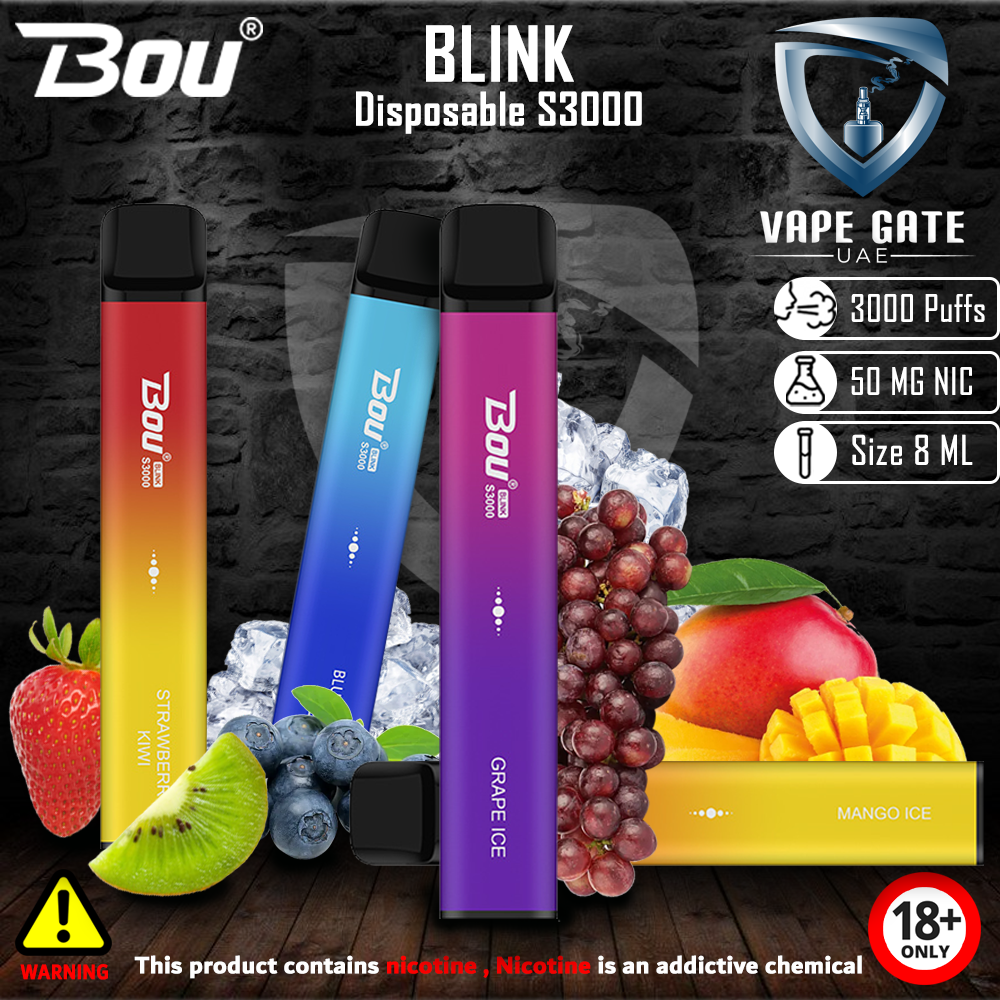Bou Blink Disposable Vape (S3000 Puffs)