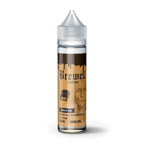 Peanut Butter Chocolate E Liquid 60ml by Brewell