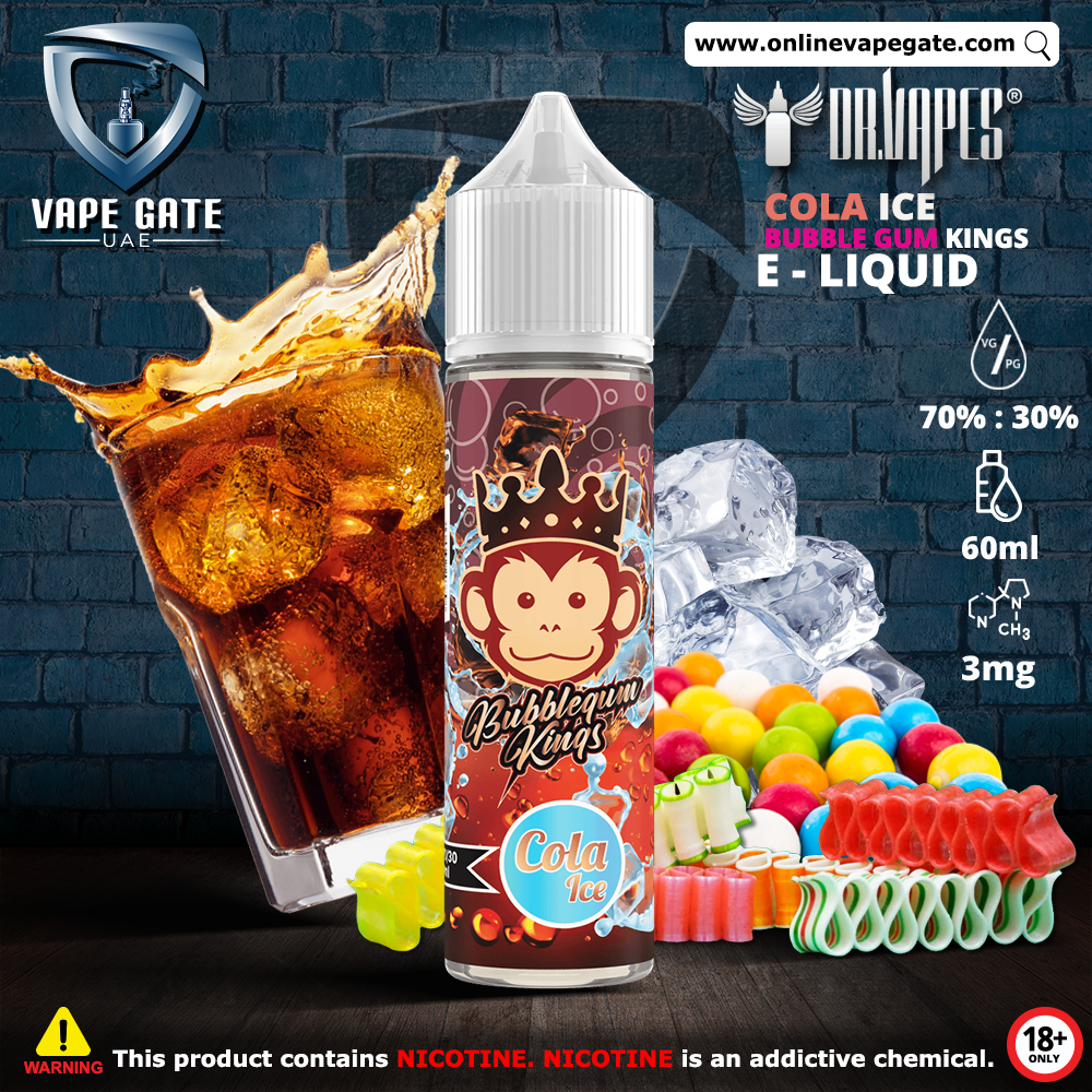 Bubble Gum Kings Cola Ice 60ml by Dr. Vapes