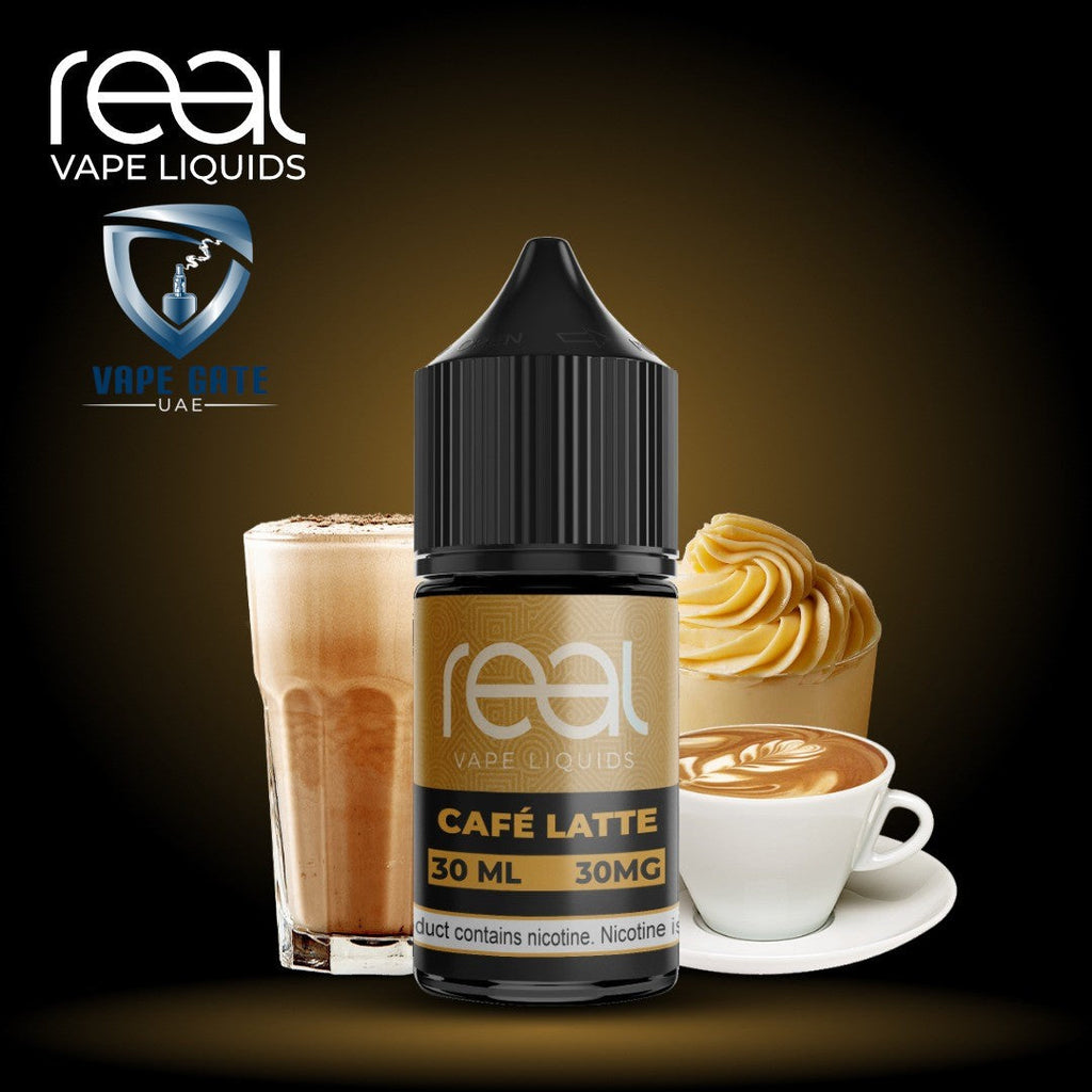 CAFE LATTE - REAL VAPE SALTNIC 30ml