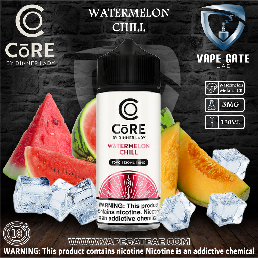 CORE BY DINNER LADY - WATERMELON CHILL (120ML)
