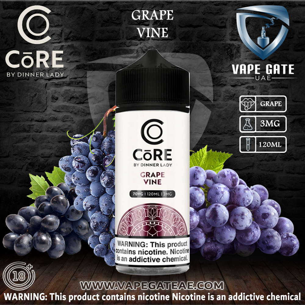 CORE BY DINNER LADY - GRAPE VINE (120ML)