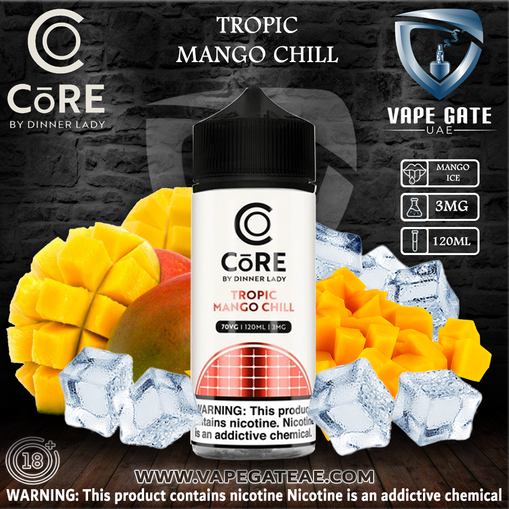 CORE BY DINNER LADY - TROPIC MANGO CHILL (120ML)