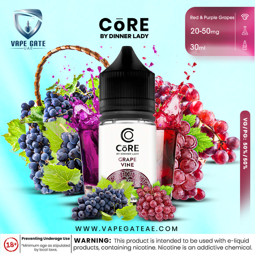 CORE BY DINNER LADY - GRAPE VINE (30ML)
