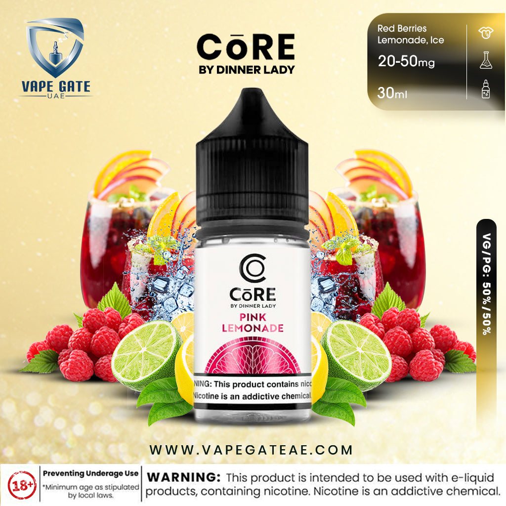 CORE BY DINNER LADY - PINK LEMONADE ICE (30ML)
