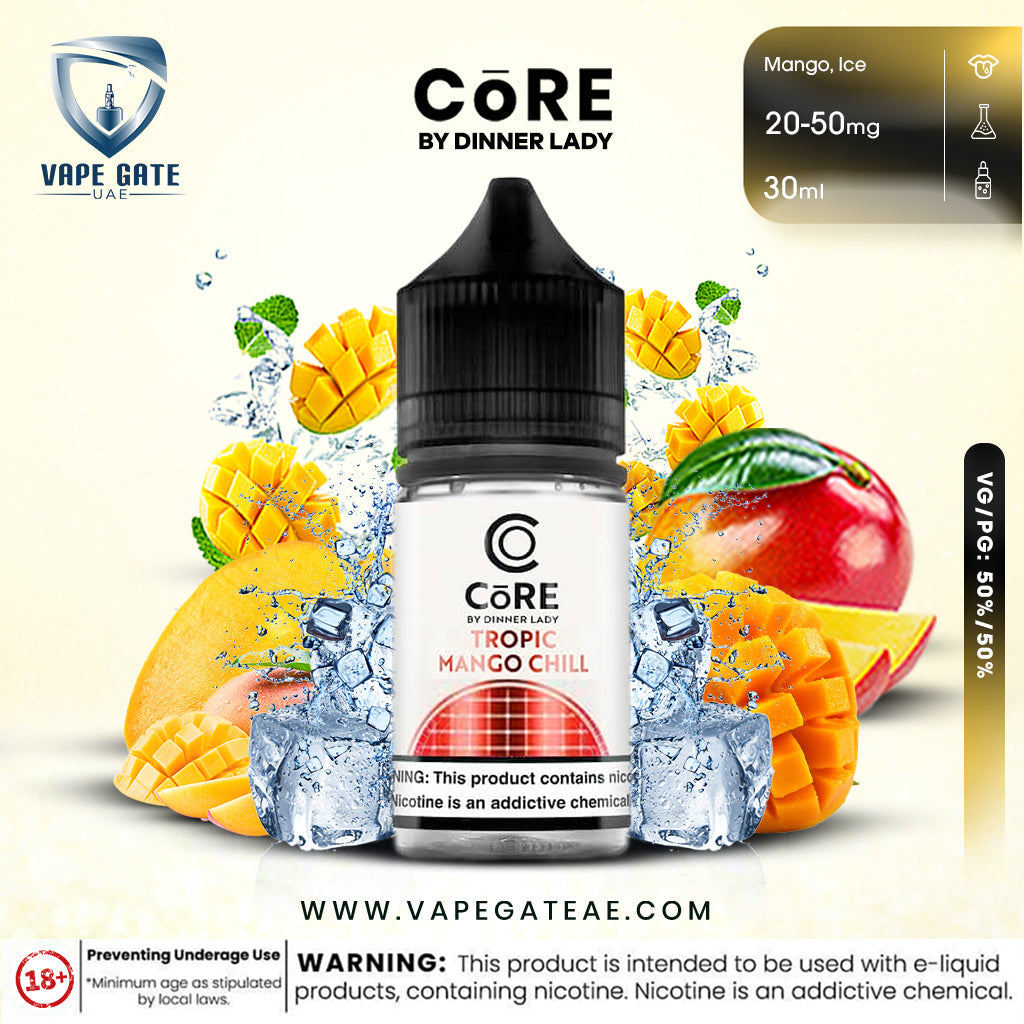 CORE BY DINNER LADY - TROPIC MANGO CHILL (30ML)
