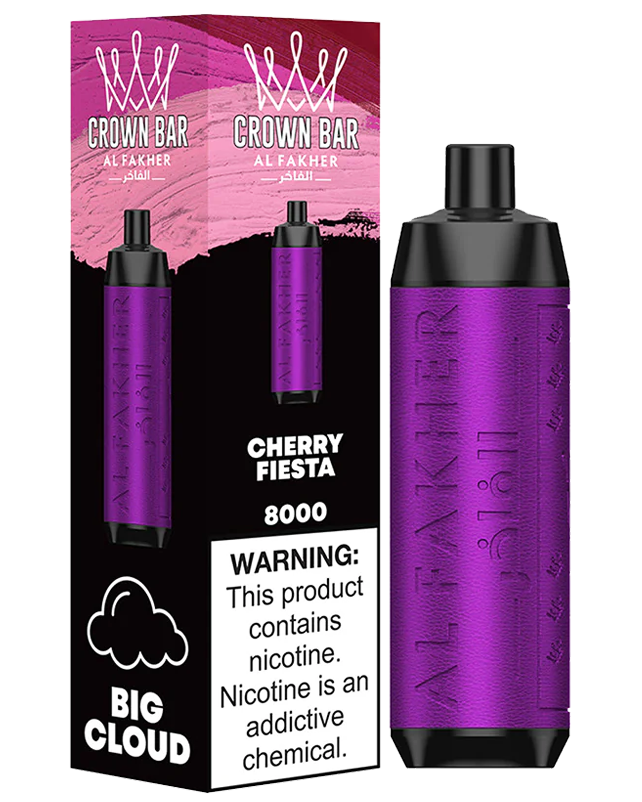 Al Fakher - Crown Bar Disposable Vape (8,000 Puffs)