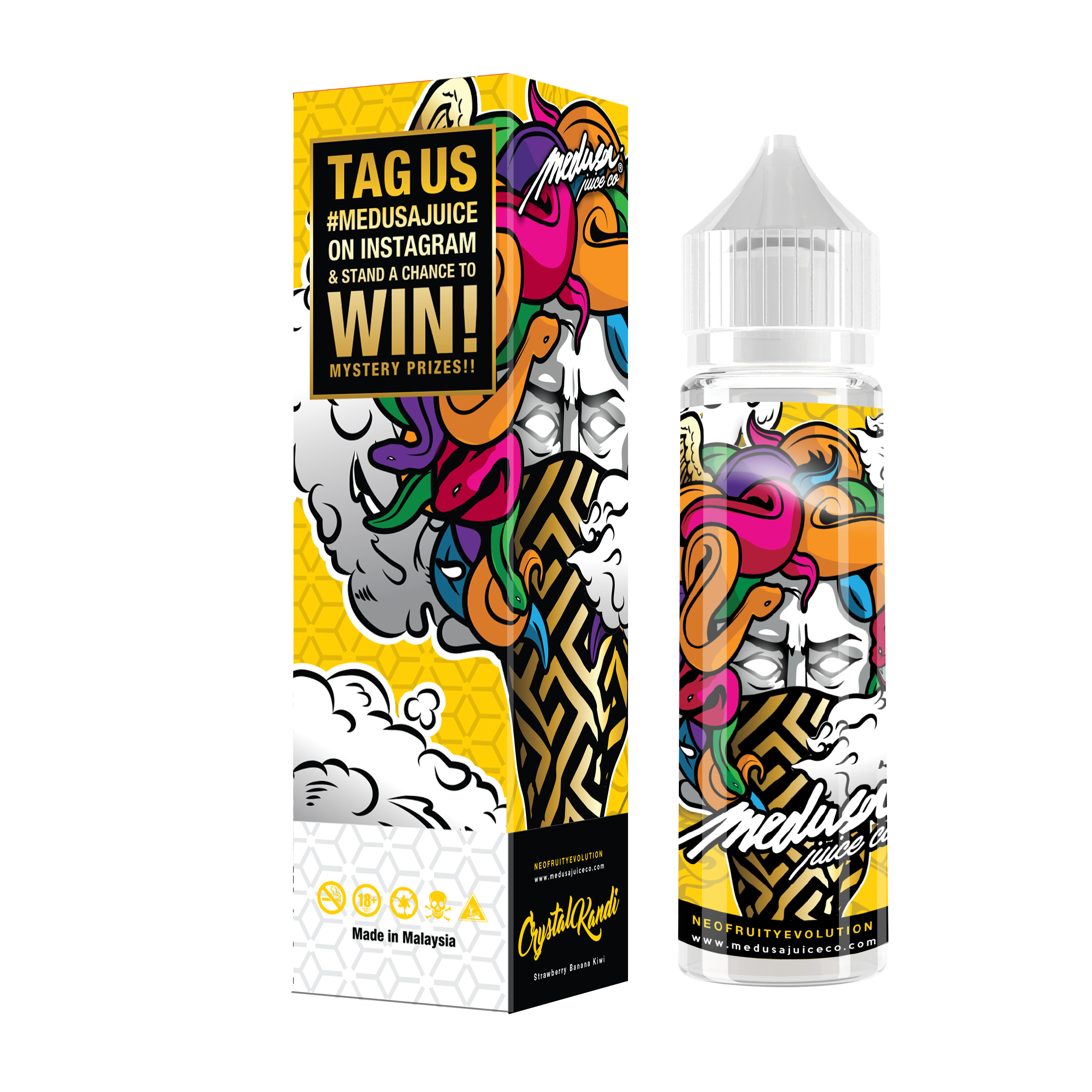 Crystal Kandi Neo Fruity Series - Medusa Juice Co. 60ml