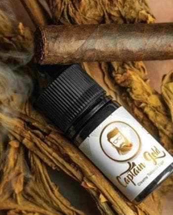 Captain Gold Creamy Tobacco Cigar Saltnic by Joosy World