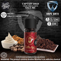 Captain Gold Creamy Tobacco Coffee Saltnic by Joosy World