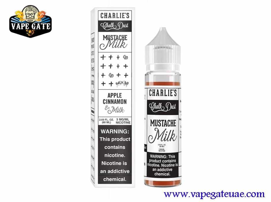 Mustache Milk 60ml E juice by Charlie’s Chalk Dust