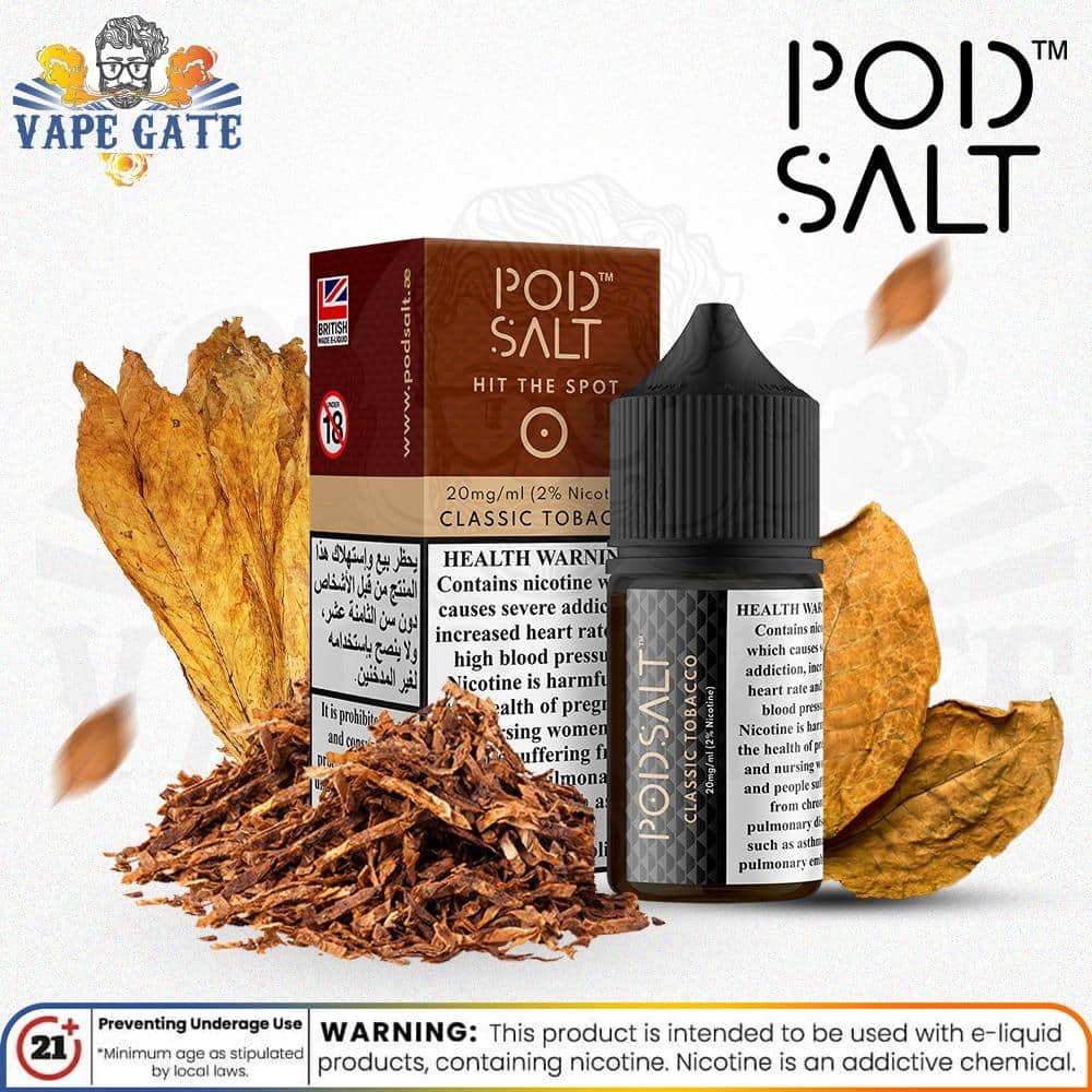 Pod Salt - Classic Tobacco Saltnic