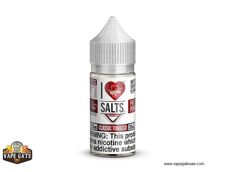 Classic Tobacco - I Love Salts / Mad Hatter Juice