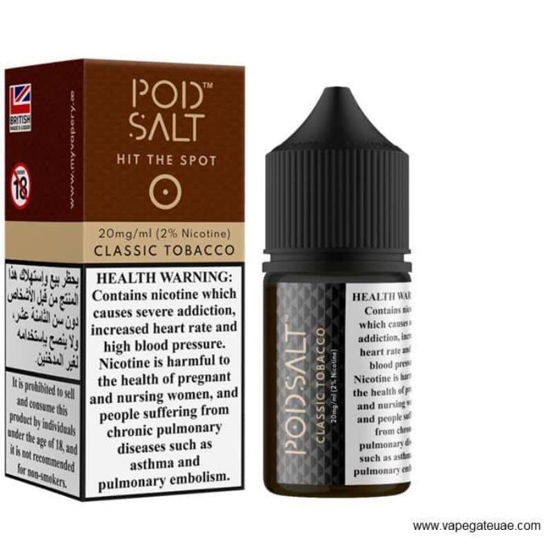 Pod Salt - Classic Tobacco Saltnic
