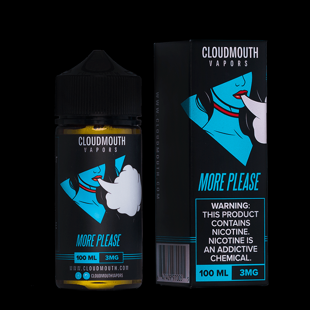 MORE PLEASE 100 ml - by CLOUDMOUTH VAPORS E-LIQUIDS