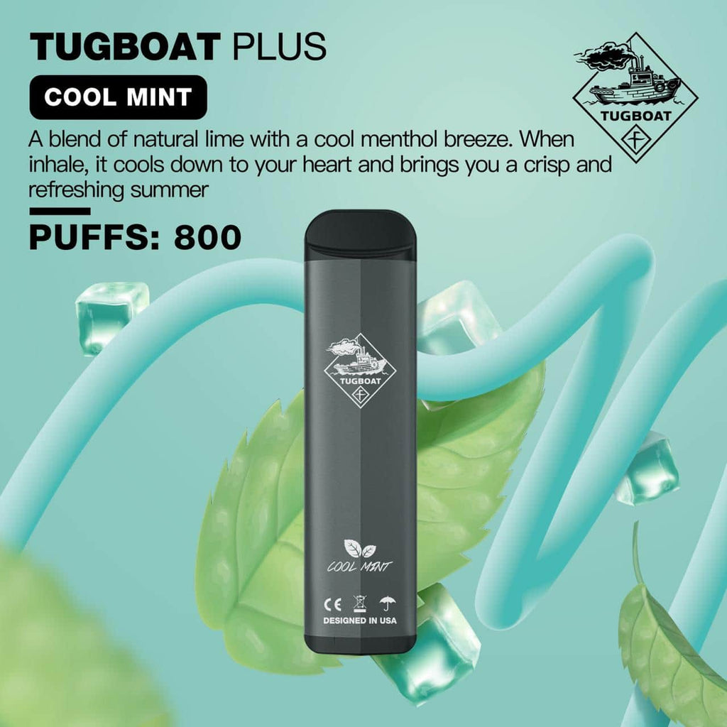TUGBOAT VAPE DISPOSABLE PODS (800 Puffs)