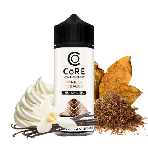 CORE BY DINNER LADY - VANILLA TOBACCO (120ML)