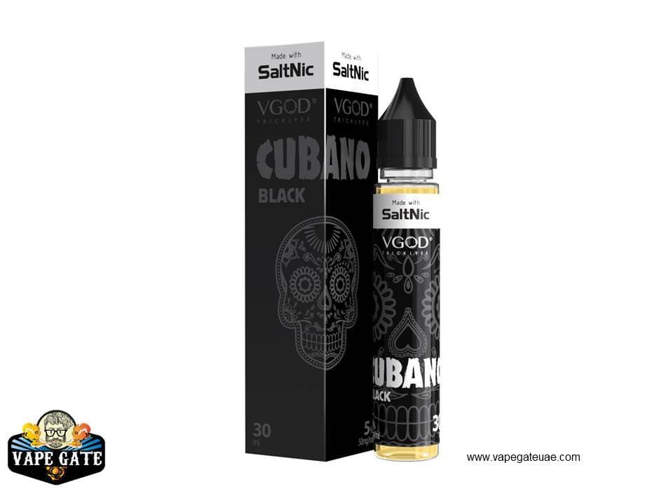 VGOD Cubano Black Salt Nic - 30ml