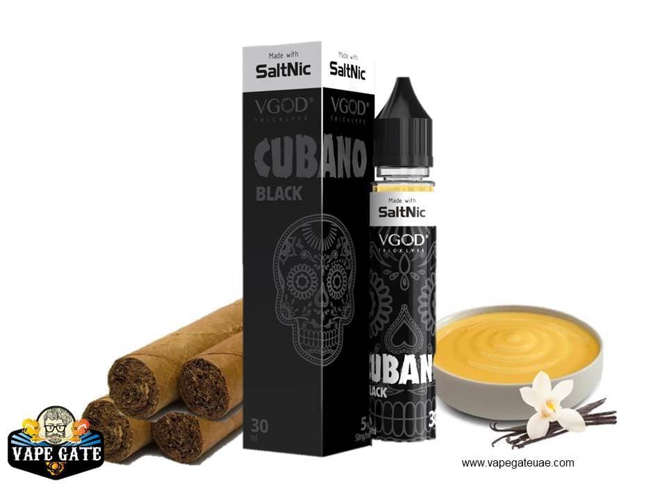 VGOD Cubano Black Salt Nic - 30ml
