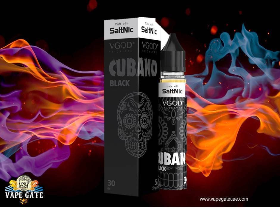 VGOD Cubano Black Salt Nic - 30ml