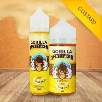 Gorilla Custard Original E Liquid by E&B Flavor