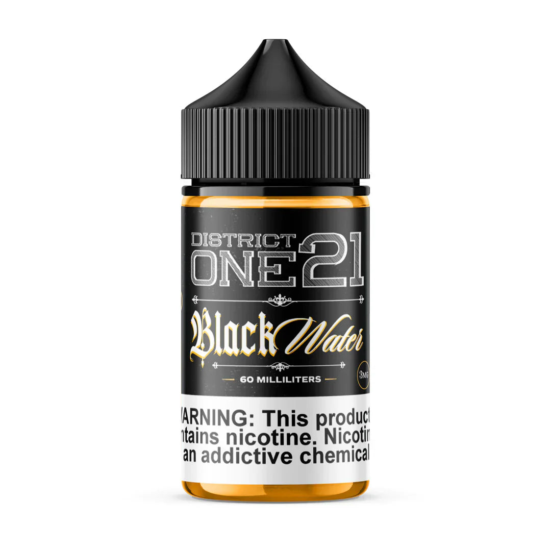 District One21 Black Water - 60ml E liquid by Five Pawns California