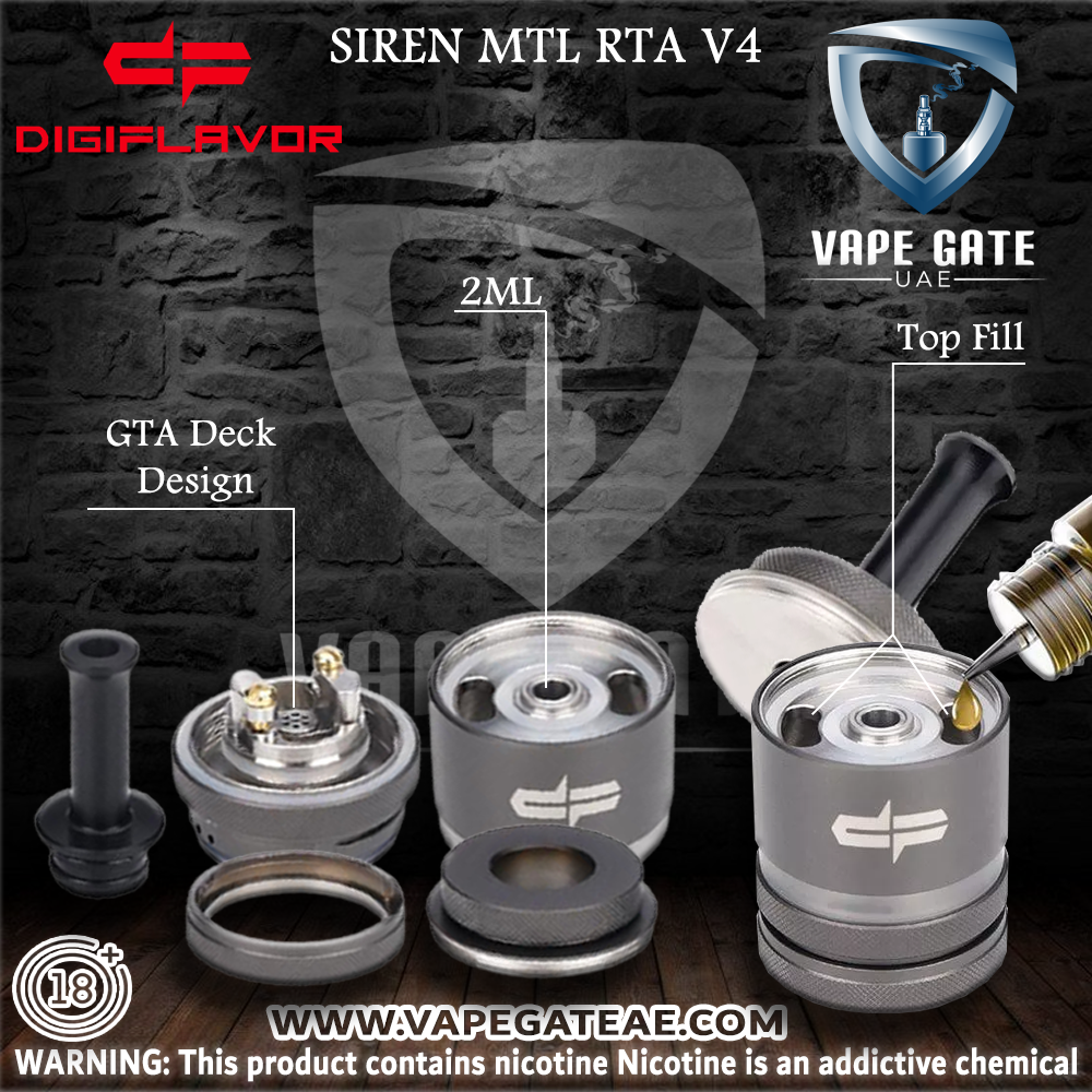 Digiflavor - Siren MTL RTA V4