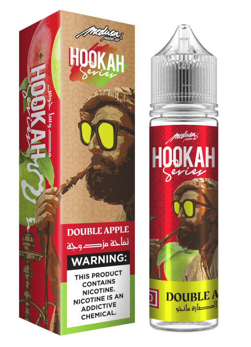 Double Apple Hookah Series - Medusa Juice Co. 60ml
